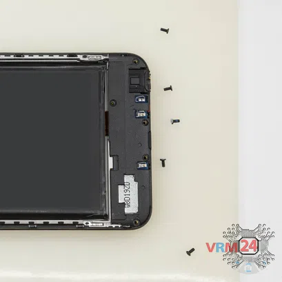 Cómo desmontar Asus ZenFone Max Pro ZB602KL, Paso 8/2