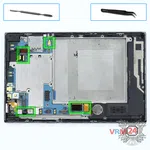 How to disassemble LG Optimus Vu P895, Step 8/1