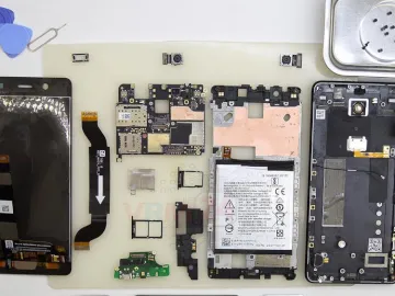 How to disassemble Nokia 5 (2017) TA-1053