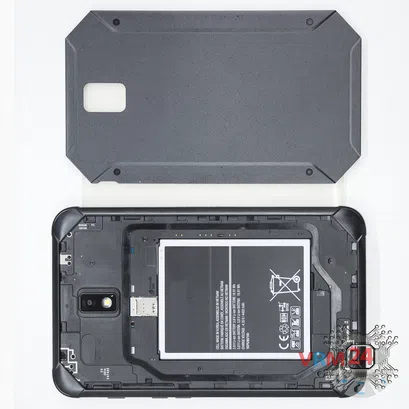 How to disassemble Samsung Galaxy Tab Active 2 SM-T395, Step 1/2