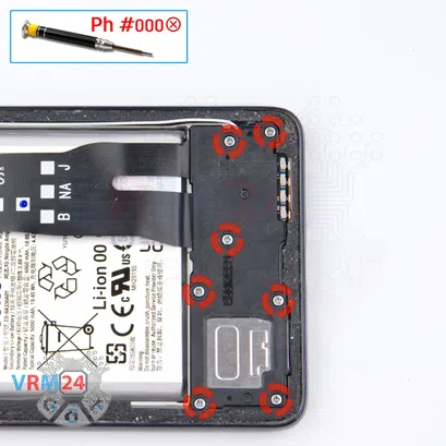 How to disassemble Samsung Galaxy A53 SM-A536, Step 7/1