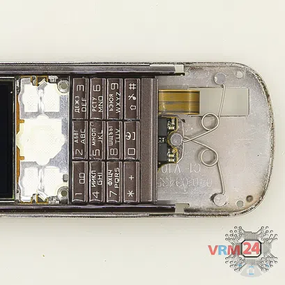 How to disassemble Nokia 8800 Arte RM-233, Step 12/3