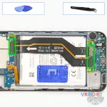 Как разобрать Samsung Galaxy А15 SM-A155, Шаг 10/1