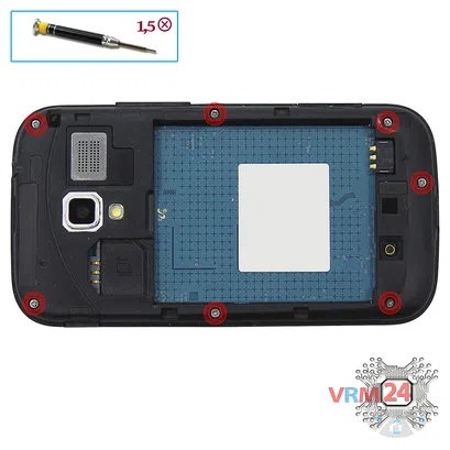 How to disassemble Samsung Galaxy Ace 2 GT-i8160, Step 3/1