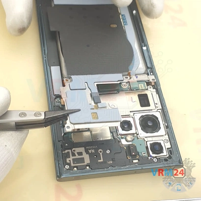 Cómo desmontar Samsung Galaxy S22 Ultra SM-S908, Paso 6/3