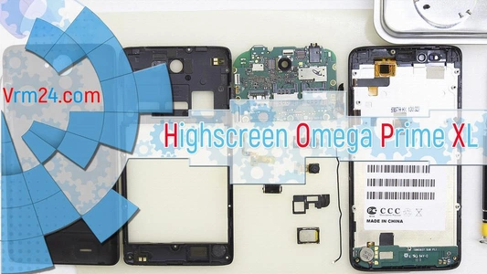 Technical review Highscreen Omega Prime XL
