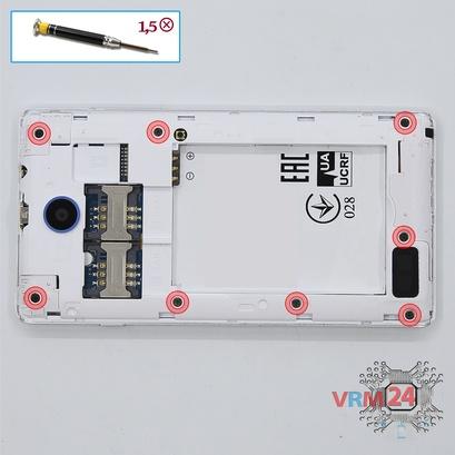 How to disassemble ZTE Blade Buzz, Step 3/1