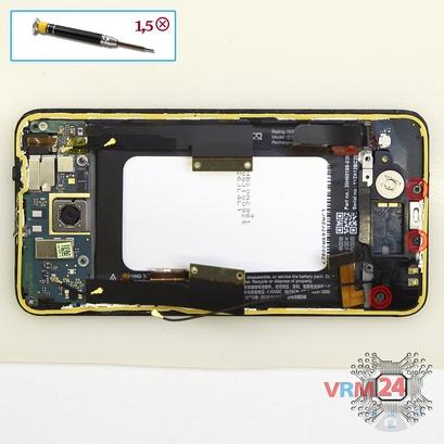 How to disassemble HTC Butterfly, Step 11/1