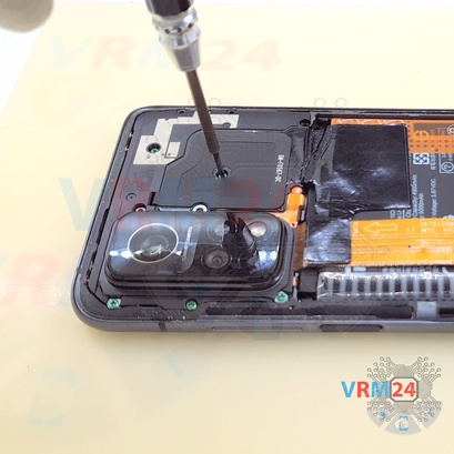 How to disassemble Xiaomi Mi 10T Pro, Step 4/3