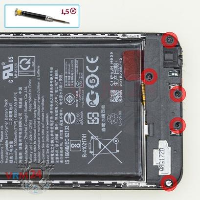 How to disassemble Asus Zenfone Max Pro (M1) ZB601KL, Step 7/1