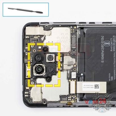 How to disassemble Xiaomi RedMi Note 9, Step 16/1
