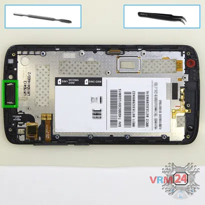 How to disassemble Huawei Honor 3C Lite, Step 9/1