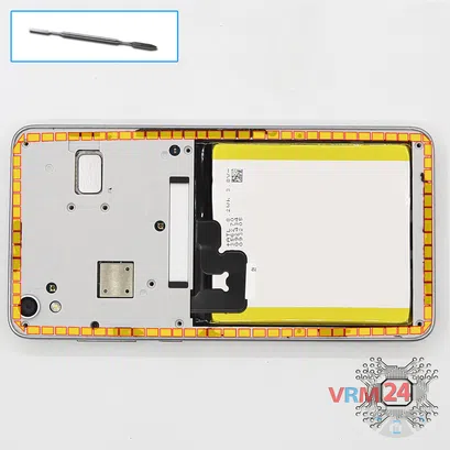 How to disassemble Lenovo S850, Step 4/1
