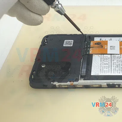 Cómo desmontar Samsung Galaxy A02s SM-A025, Paso 4/3