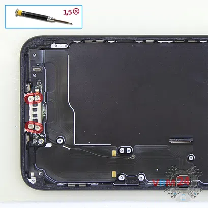 Como desmontar Apple iPhone 7 Plus por si mesmo, Passo 24/1