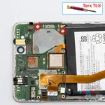 Como desmontar Lenovo K6 Note por si mesmo, Passo 15/1