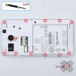 How to disassemble Lenovo A606, Step 3/1