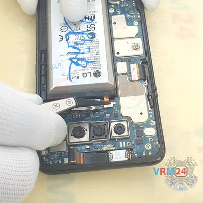 How to disassemble LG V40 ThinQ V405, Step 8/2