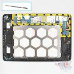 Cómo desmontar Samsung Galaxy Tab A 9.7'' SM-T555, Paso 15/1