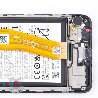 Cómo desmontar Samsung Galaxy A03 SM-A035, Paso 15/3