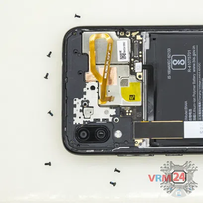 Cómo desmontar Xiaomi Redmi Note 7, Paso 12/2