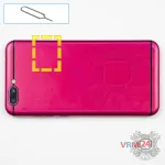 How to disassemble uleFone T1, Step 1/1