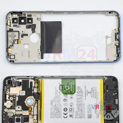 How to disassemble Oppo A53, Step 5/2