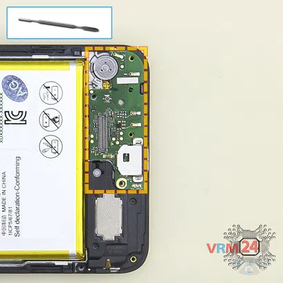 How to disassemble Huawei Nexus 6P, Step 10/1