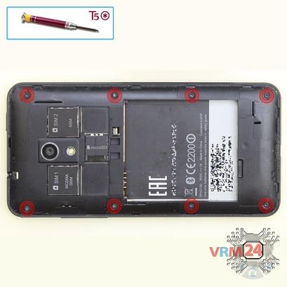 How to disassemble HTC Desire 700, Step 3/1