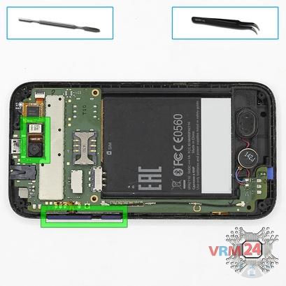 How to disassemble HTC Desire 310, Step 5/1