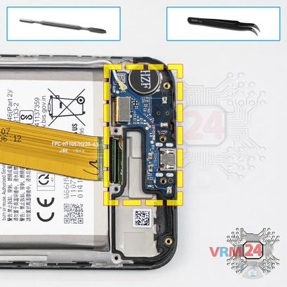 How to disassemble Samsung Galaxy A01 SM-A015, Step 9/1