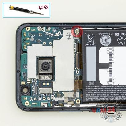 How to disassemble HTC U11, Step 17/1