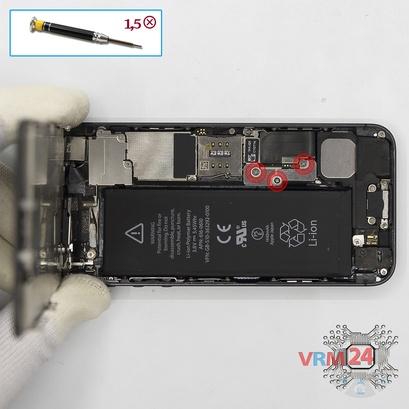 How to disassemble Apple iPhone 5, Step 4/1