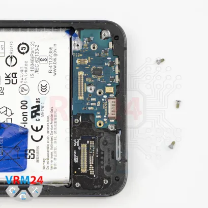 How to disassemble Samsung Galaxy S24+ SM-S921, Step 10/2
