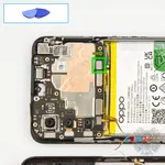 How to disassemble Oppo A55, Step 7/1