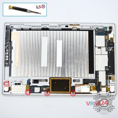 How to disassemble Sony Xperia Tablet Z, Step 5/1