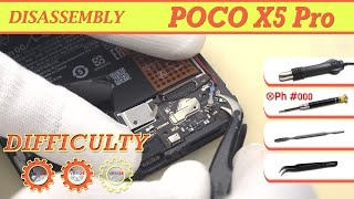 Xiaomi POCO X5 Pro 22101320G Disassembly Take apart | In detail