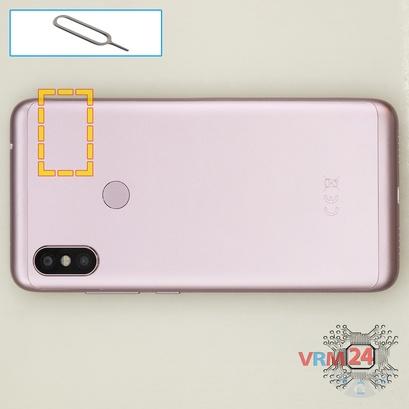 How to disassemble Xiaomi Redmi Note 6 Pro, Step 1/1