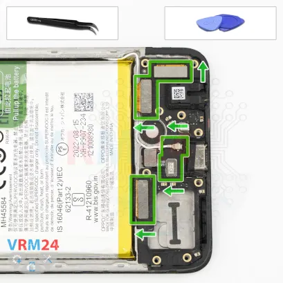 How to disassemble Oppo Reno7 4G, Step 10/1