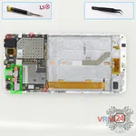 How to disassemble Lenovo S60, Step 10/1