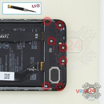 How to disassemble Huawei Honor 8C, Step 6/1