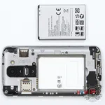 How to disassemble LG G2 mini D618, Step 2/2