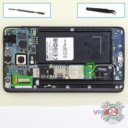 How to disassemble Samsung Galaxy Note Edge SM-N915, Step 6/1