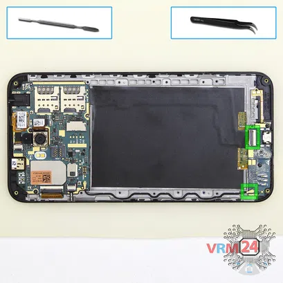 How to disassemble Asus ZenFone Max ZC550KL, Step 7/1