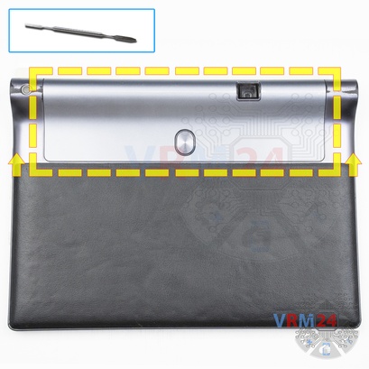 How to disassemble Lenovo Yoga Tablet 3 Pro, Step 2/1