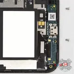 Cómo desmontar Asus ZenFone Go ZC451TG, Paso 9/2