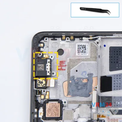 Cómo desmontar Xiaomi POCO F3, Paso 18/1