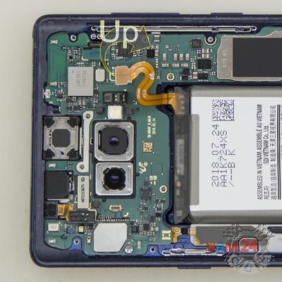 How to disassemble Samsung Galaxy Note 9 SM-N960, Step 6/2
