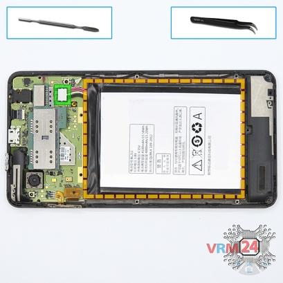 How to disassemble Lenovo P780, Step 6/1