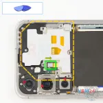 How to disassemble Samsung Galaxy S24 FE SM-S721, Step 6/1